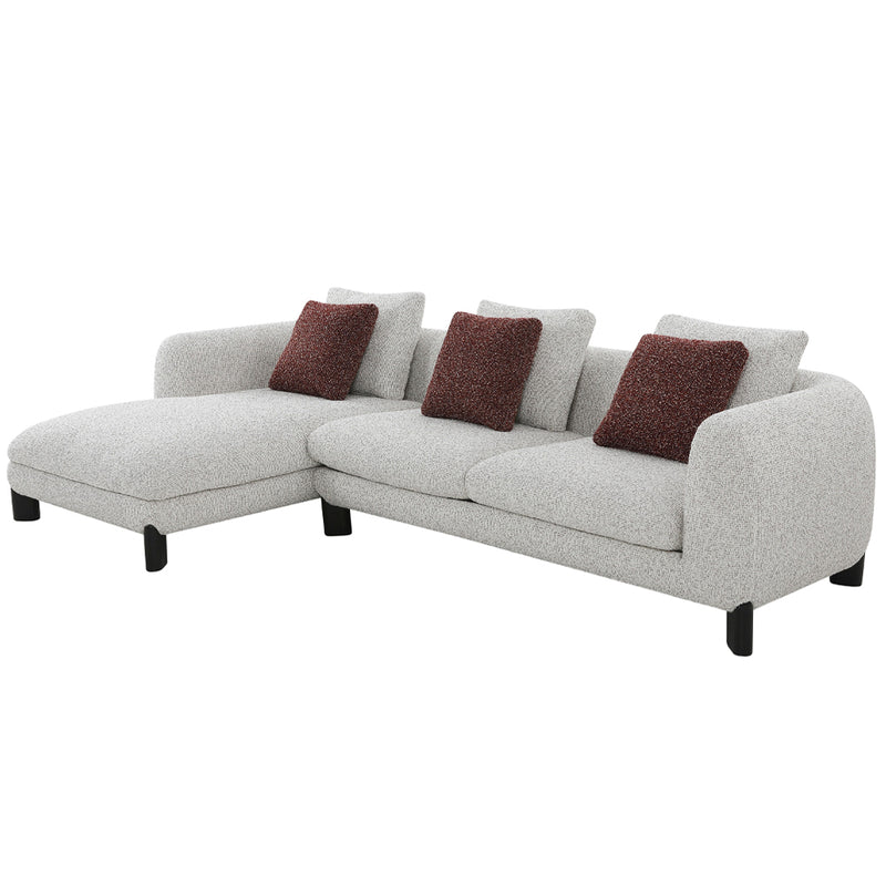 Mardi Sectional Sofa w/6 Pillows - LV04280