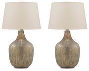 Mari Gray/Gold Finish Table Lamp (Set of 2) - L430664X2