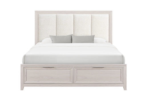 Mariah Beige Full Bed - MARIAH-BEIGE-FB