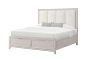 Mariah Beige Full Bed - MARIAH-BEIGE-FB