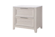 Mariah Beige Nightstand - MARIAH-BEIGE-NS