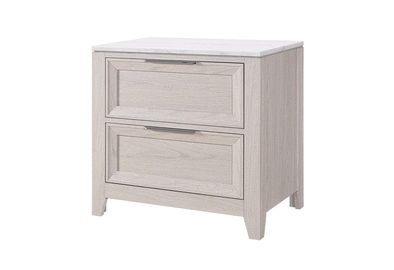Mariah Beige Nightstand - MARIAH-BEIGE-NS