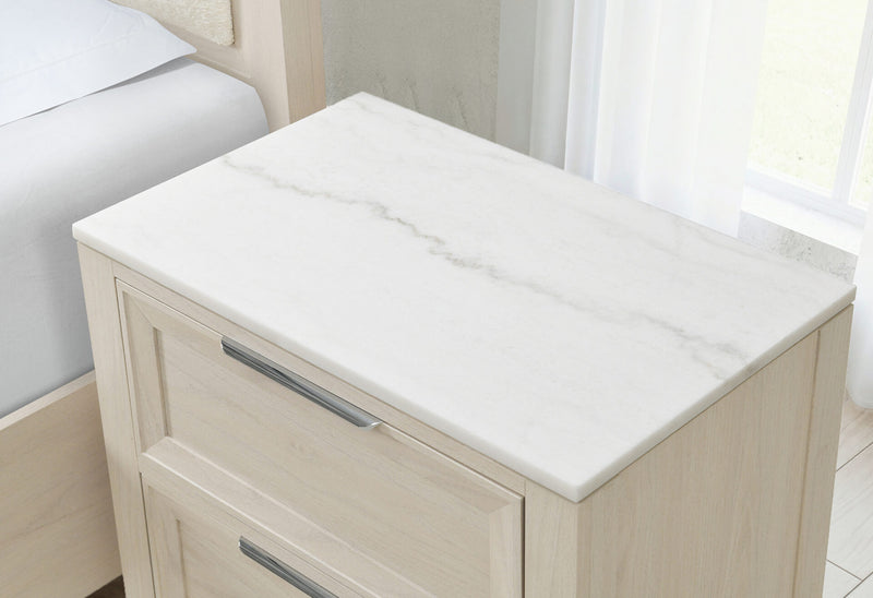 Mariah Beige Nightstand - MARIAH-BEIGE-NS