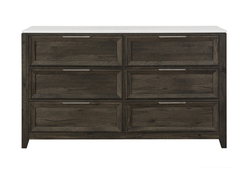 Mariah Dark Brown Dresser - MARIAH-DRK BRWN-DR