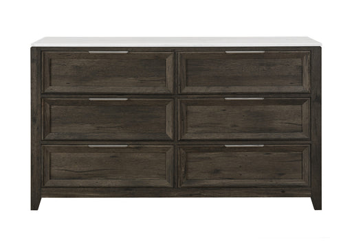 Mariah Dark Brown Dresser - MARIAH-DRK BRWN-DR