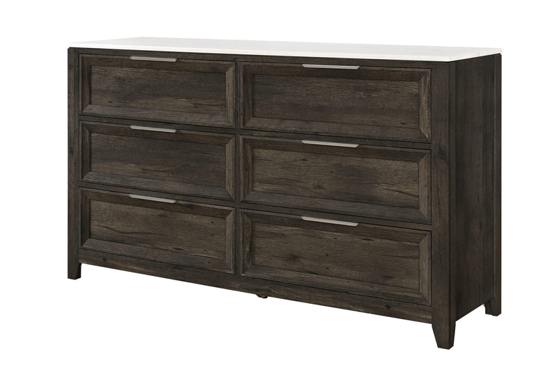 Mariah Dark Brown Dresser - MARIAH-DRK BRWN-DR