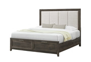 Mariah Dark Brown Full Bed - MARIAH-DRK BRWN-FB