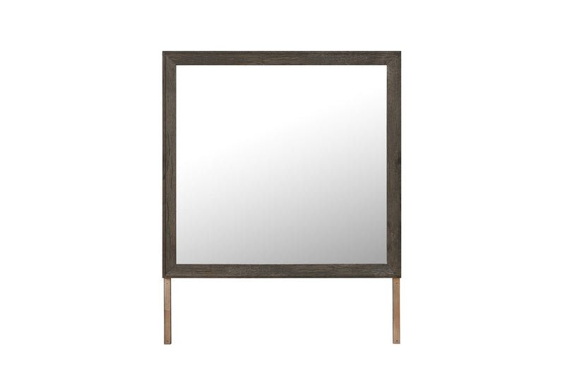 Mariah Dark Brown Mirror - MARIAH-DRK BRWN-MR