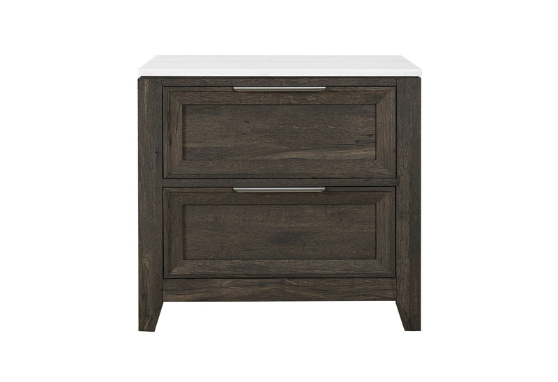Mariah Dark Brown Nightstand - MARIAH-DRK BRWN-NS