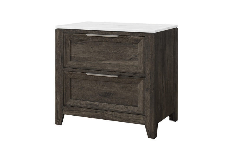 Mariah Dark Brown Nightstand - MARIAH-DRK BRWN-NS