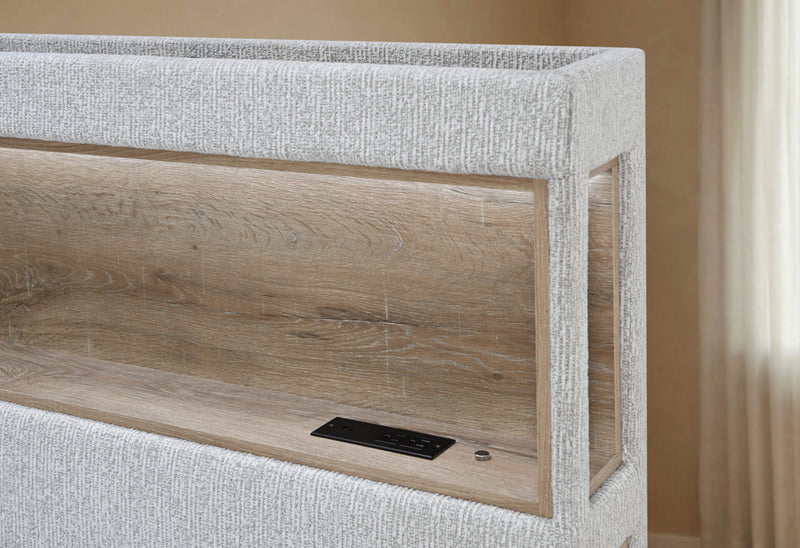 Sadie/Mariah Beige King Bed Group - SADIE/MARIAH-KBG