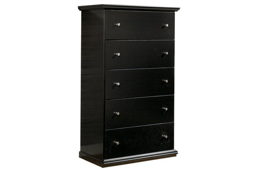 Maribel Black Chest of Drawers - Gate FurnitureChest