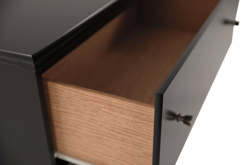 Maribel Black Dresser - Gate FurnitureDresser