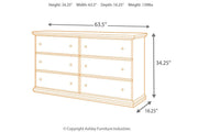 Maribel Black Dresser - Gate FurnitureDresser