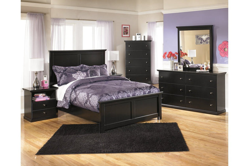 Maribel Black Dresser - Gate FurnitureDresser