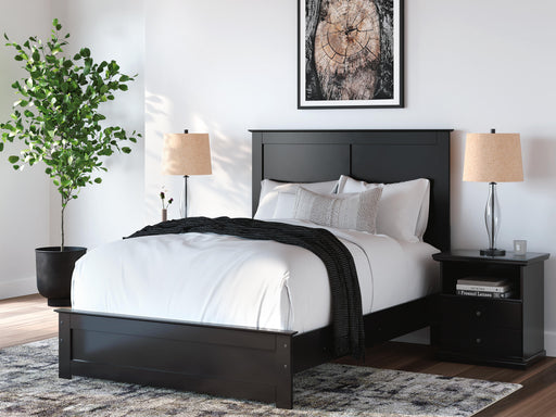 Maribel Black Full Panel Bed - B138B52