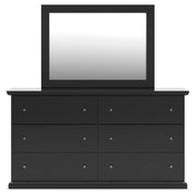 Maribel Full Panel Bed, Dresser, Mirror and Chest - B138B82