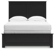 Maribel Full Panel Bed with Dresser and Nightstand in Black from Ashley - Luna Furniture
