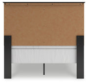 Maribel Full Panel Bed with Dresser and Nightstand in Black from Ashley - Luna Furniture