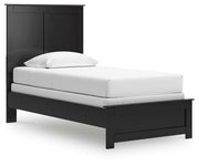 Maribel Twin Panel Bed and Nightstand - B138B84