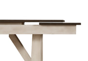 Maribelle Chalk/Gray Extendable Dining Set - Gate FurnitureDining Room Set