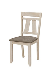 Maribelle Chalk/Gray Extendable Dining Set - Gate FurnitureDining Room Set