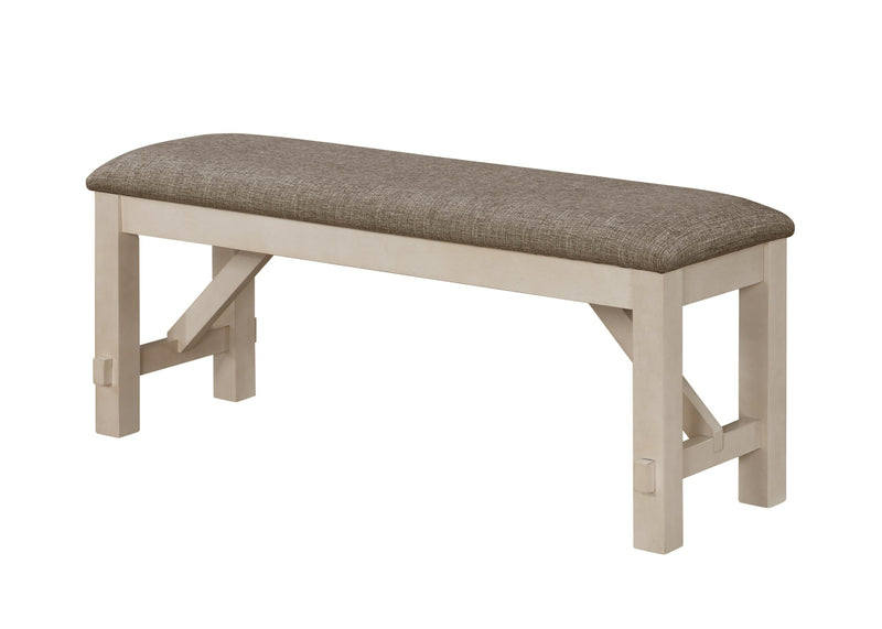 Maribelle Chalk/Gray Extendable Dining Set - Gate FurnitureDining Room Set
