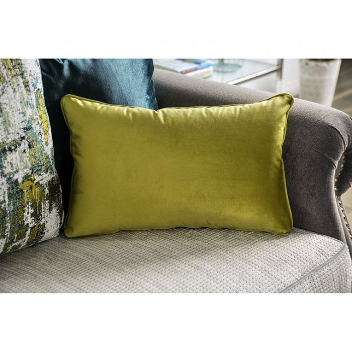 Mariella Gray/Beige/Teal/Olive Sofa - SM2286-SF