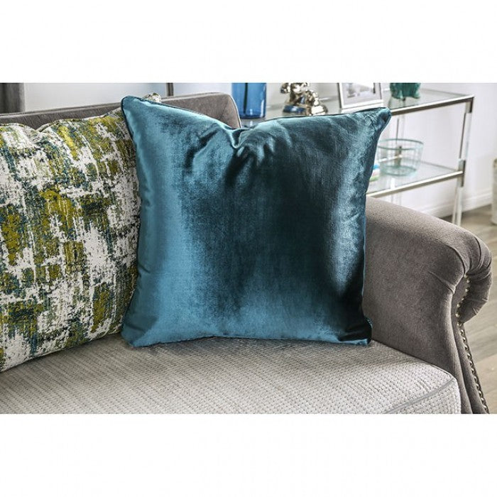 Mariella Gray/Beige/Teal/Olive Sofa - SM2286-SF