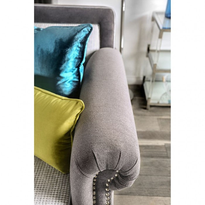 Mariella Gray/Beige/Teal/Olive Sofa - SM2286-SF