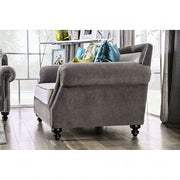 Mariella Gray/Beige/Teal/Olive Sofa - SM2286-SF
