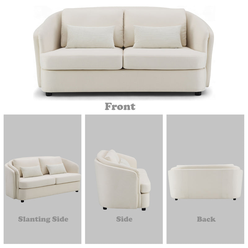 Mariko Loveseat w/2 Pillows - LV02771
