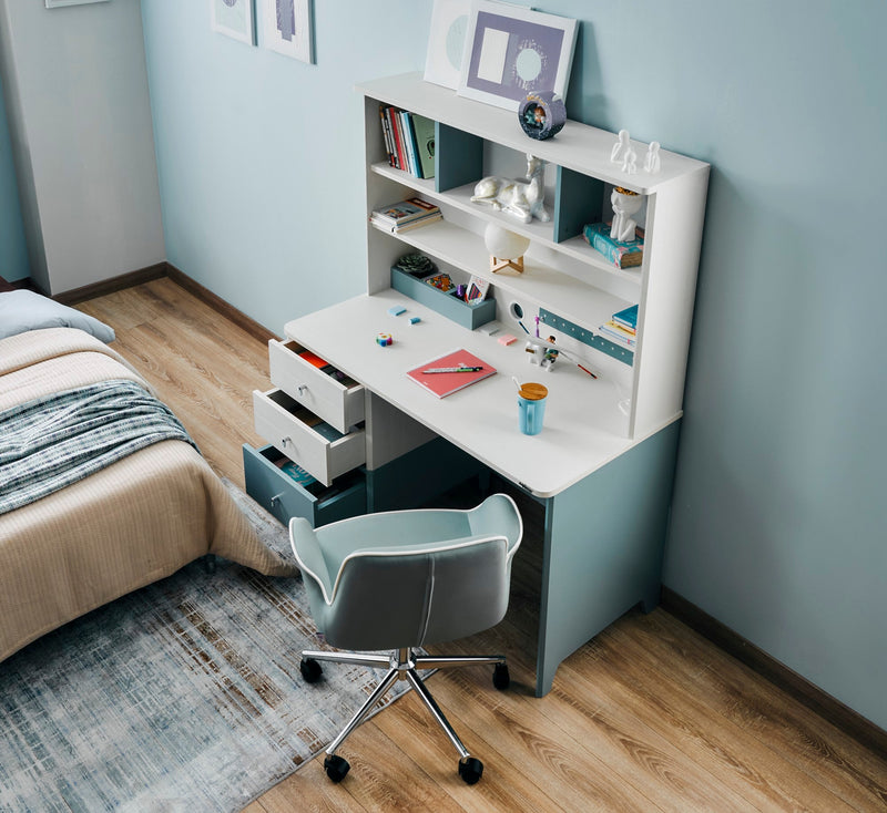 Marin Kids Room Set (Twin Bed &  Study Desk &  Nightstand) - 145-MAR-SET