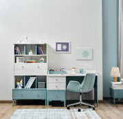 Marin Kids Room Set (Twin Bed &  Study Desk &  Nightstand) - 145-MAR-SET