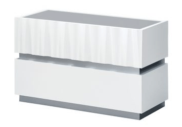 Marina Nightstand White - i32469 - Gate Furniture