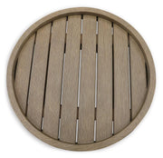 Marina Sun Beige Outdoor End Table - PCP204-706