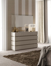 Marina Taupe Bedroom Set - Gate FurnitureBedroom Set