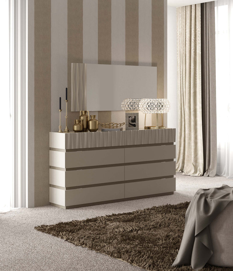 Marina Taupe Bedroom Set - Gate FurnitureBedroom Set