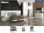 Marina White Bedroom Set - Gate FurnitureBedroom Set