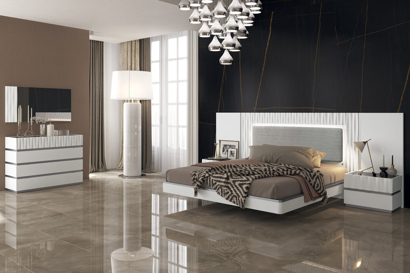 Marina White Bedroom Set - Gate FurnitureBedroom Set