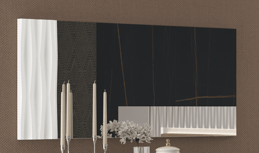 Marina White Mirror - i32390