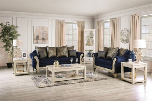 Marinella Royal Blue Loveseat - SM7744-LV