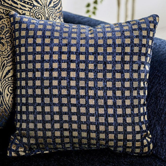 Marinella Royal Blue Loveseat - SM7744-LV