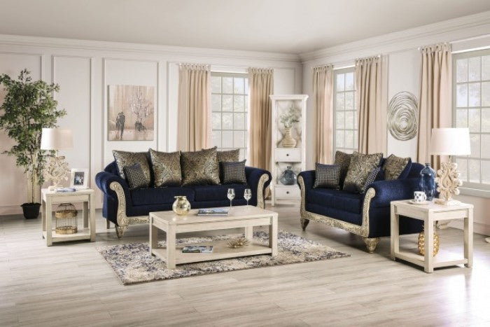 Marinella Royal Blue Sofa - SM7744-SF