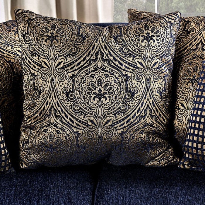 Marinella Royal Blue Sofa - SM7744-SF