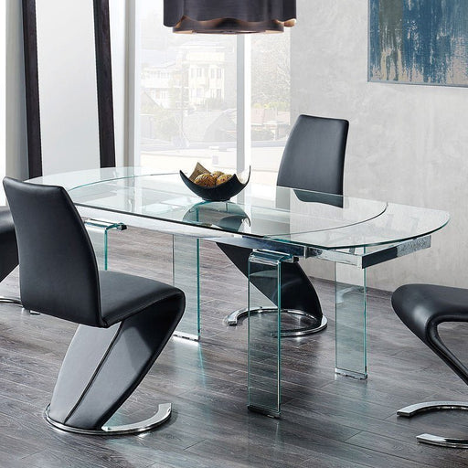 Marion Black Dining Room Set - Gate FurnitureDining Room Set