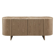 Markku Console Table w/Natural Marble - AC05319