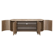 Markku Console Table w/Natural Marble - AC05319