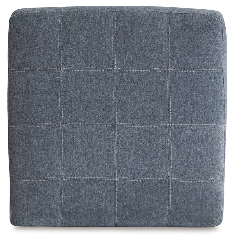 Marleton Denim 2-Piece Sectional with Ottoman from Ashley - Luna Furniture
