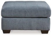 Marleton Denim 2-Piece Sectional with Ottoman from Ashley - Luna Furniture